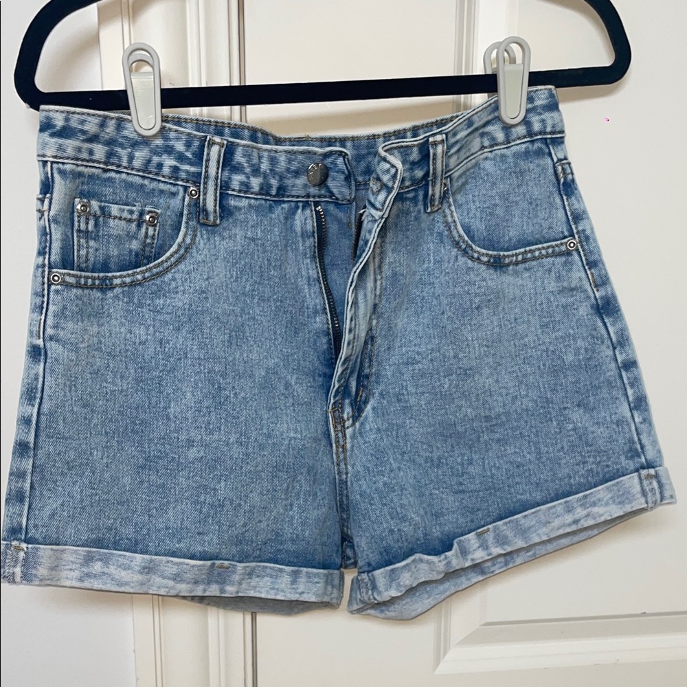 Denim Blue Women's Shorts